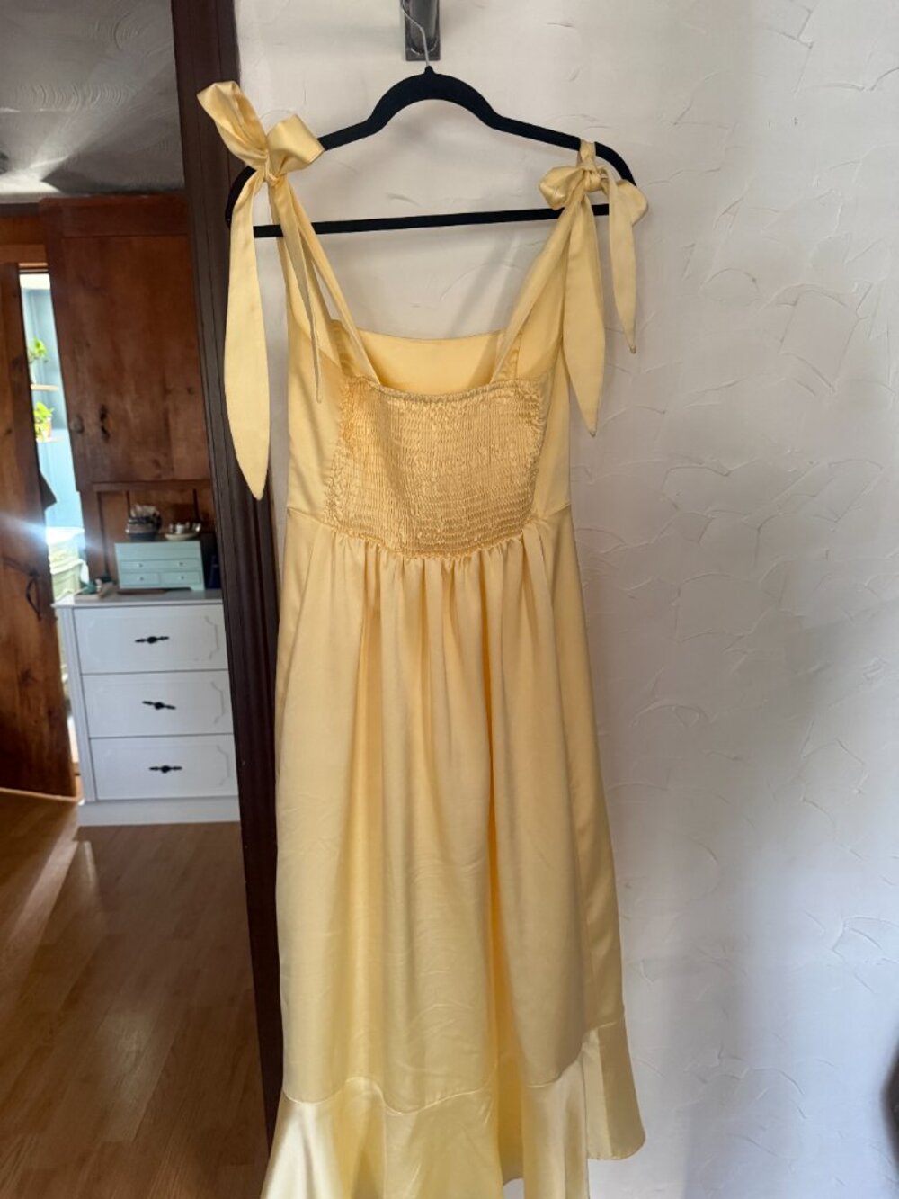 Show Me Your MuMu Butter Yellow Sleeveless Bridesmaid Dress - Picture 14 of 16